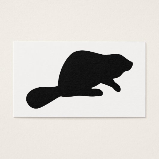 Beaver Silhouette (Front)