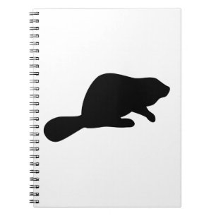 Beaver Silhouette Notebook