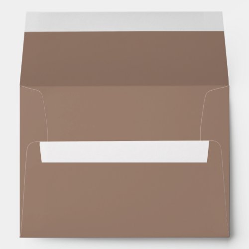 Beaver  solid color  envelope