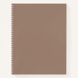 Beaver (solid color) notebook