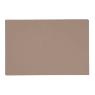 Beaver (solid color) placemat
