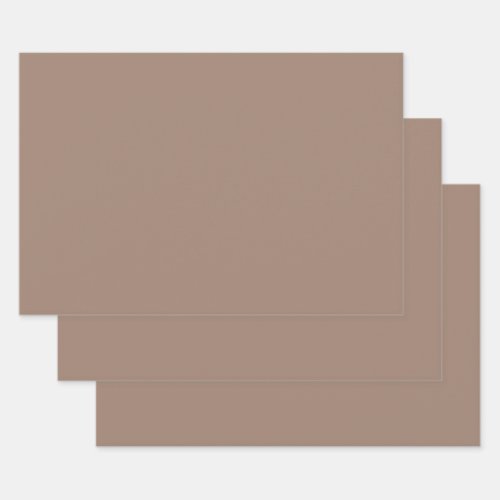 Beaver  solid color  wrapping paper sheets