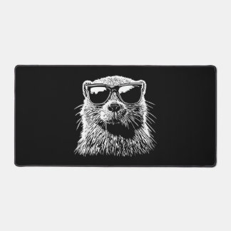 Beaver Sunglasses Desk Mat