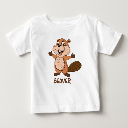 Beaver t_shirt for kids