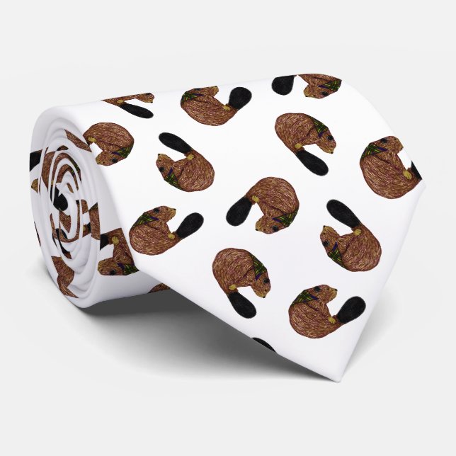 Beaver Toss Tie (Rolled)