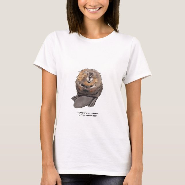 beaver trivia T-Shirt (Front)