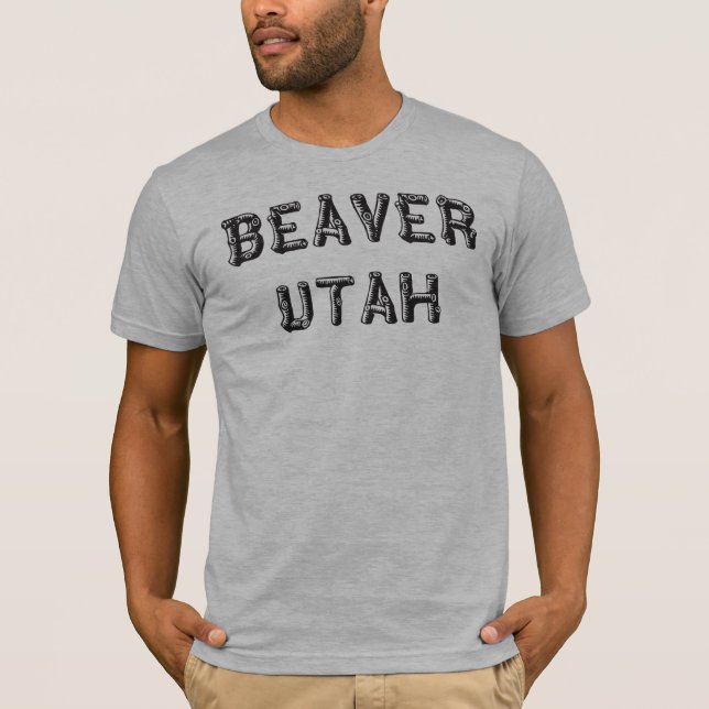 Beaver Utah T-Shirt (Front)