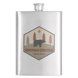 Beaverhead-Deerlodge National Forest Montana Bear Flask