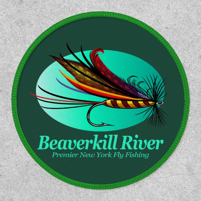 Beaverkill River (fly)  Patch (Front)
