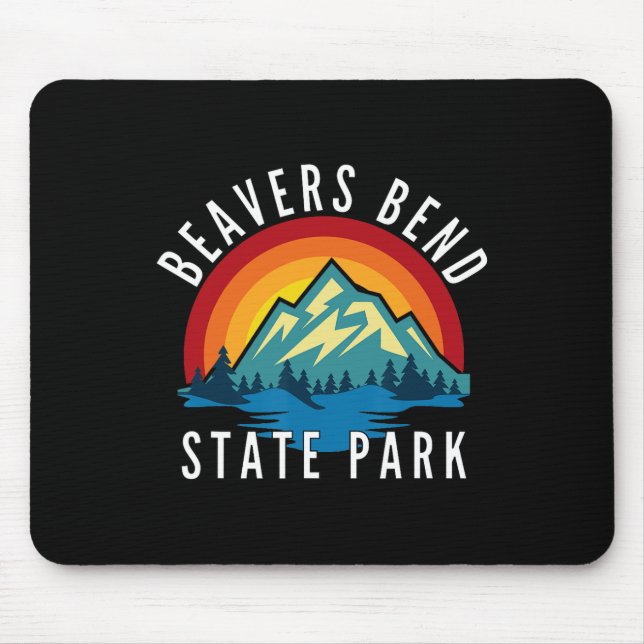 Beavers Bend State Park Oklahoma  Mouse Pad (Front)