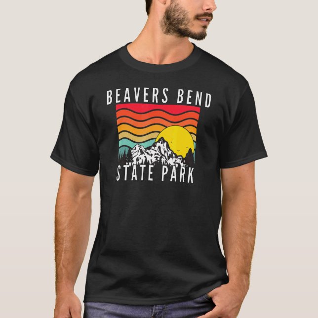 Beavers Bend State Park Oklahoma, Ok Camping 1 T-Shirt (Front)
