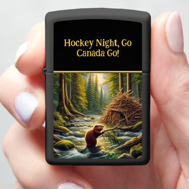 Beavers Branch Symphony Zippo Lighter (In Hand)