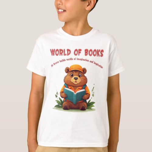 Beavers Imagination _ A Literary Tribute T_Shirt