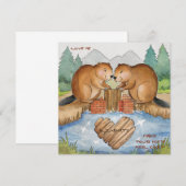 Beavers in Love (Front/Back)