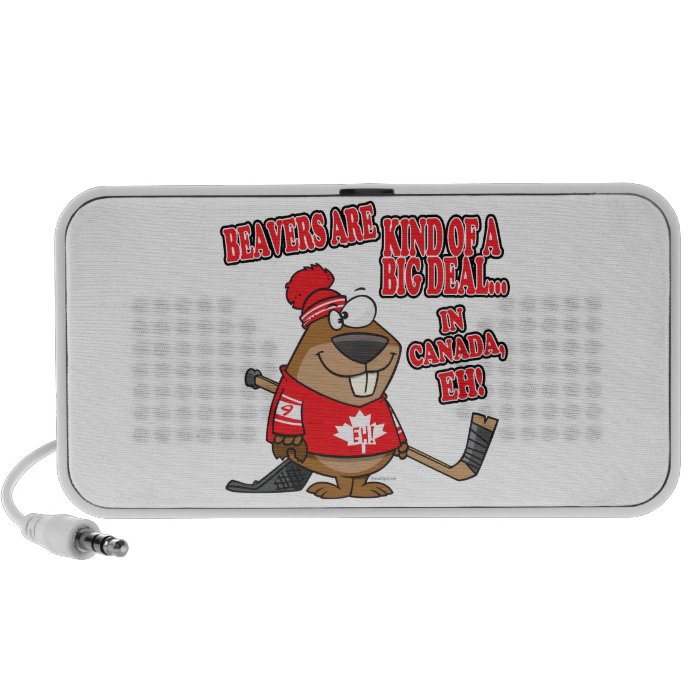 beavers kind of big deal in canada portable speakers