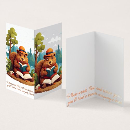 Beavers literary haven for reading lovers business card