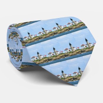 Beavertail Lighthouse  Rhode Island Mens Tie by LighthouseGuy at Zazzle