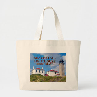 Beavertail Lighthouse, Rhode Island Tote Bag