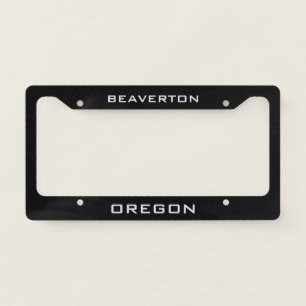 Beaverton Oregon License Plate Frame