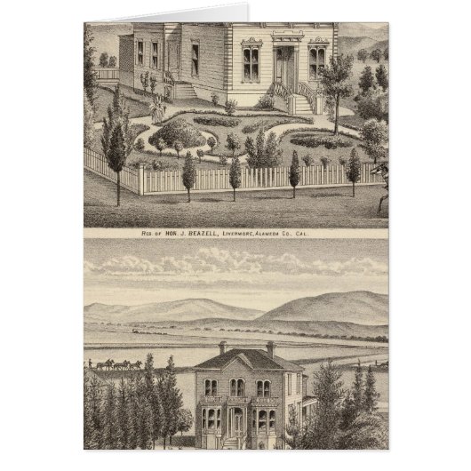 Beazell, English residences, farms (Front)