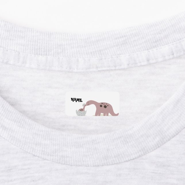 Bebé Dinosaur Kids' Labels (Affixed)