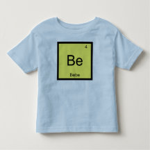Bebe Name Chemistry Element Periodic Table