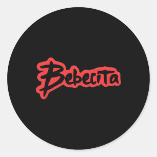 Bebecita Real Hasta La Muerte Anuel Classic Round Sticker