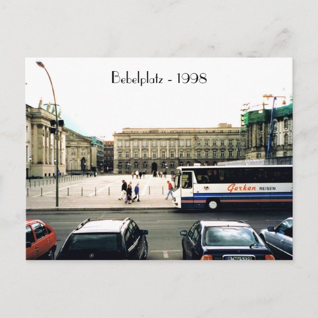 Bebelplatz Postcard 1998 (Front)