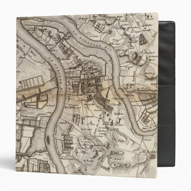 Bec d'Ambes 3 Ring Binder (Front/Inside)