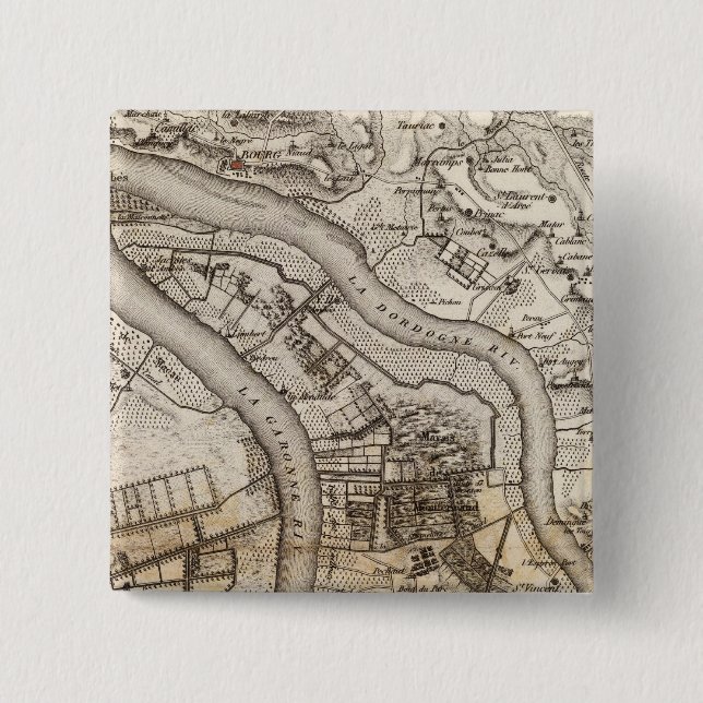 Bec d'Ambes Pinback Button (Front)