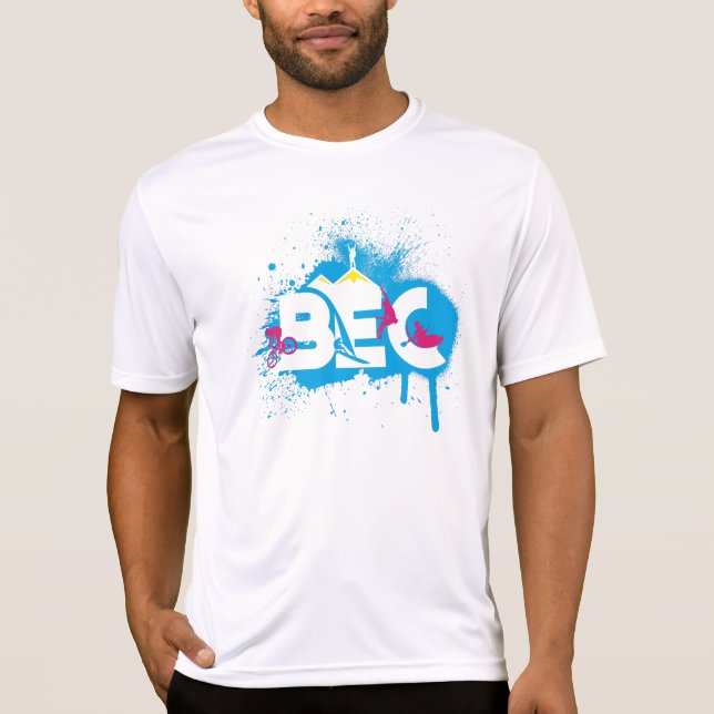 BEC RAD Edition Unisex Sports Tee (Front)