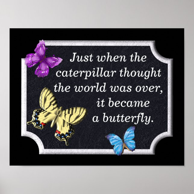 Became a Butterfly - Print (Front)