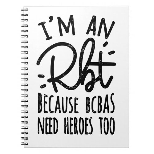 Because BCBAs Need Heroes Too Notebook