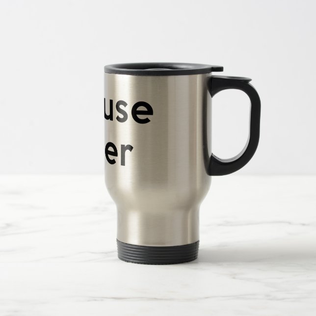 Because Beer Travel Mug (Right)
