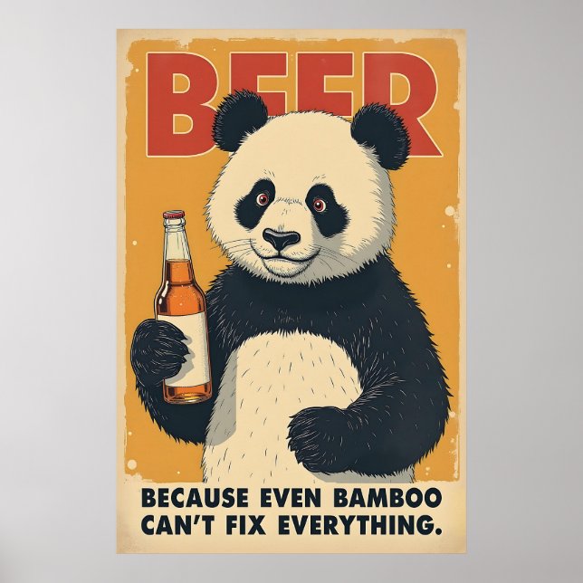 Because Even Bamboo Can’t Fix Everything Poster (Front)