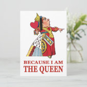 BECAUSE I AM THE QUEEN (Standing Front)