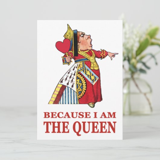 BECAUSE I AM THE QUEEN (Standing Front)