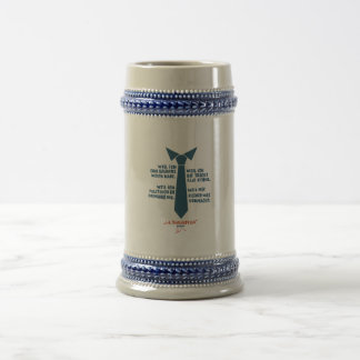 Because I have a clean vest — Loriot Nudel Beer Stein