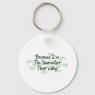 Because I'm the Journalist Keychain