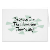 Because I'm the Librarian (Front Horizontal)