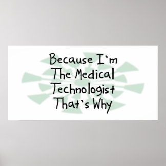 Medical Technologist Posters | Zazzle