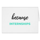 Because Internships 2 (Front Horizontal)