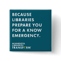 Because Know Teal Button