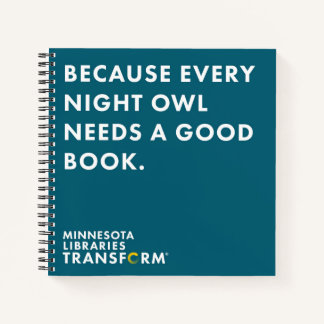 Because Owl Square Notebook
