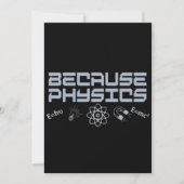 Because Physics (Front)