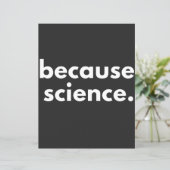 Because Science (Standing Front)