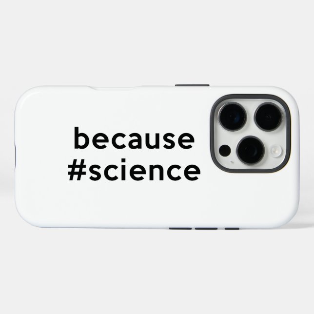 Because Science Case-Mate iPhone Case (Back (Horizontal))