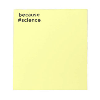 Because Science Notepad