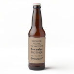 Because You Are My Brother - Groomsman Proposal Beer Bottle Label Because You Are My Brother - Groomsman Proposal Beer Bottle Label
