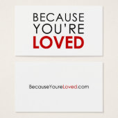 Because You're Loved (Front & Back)